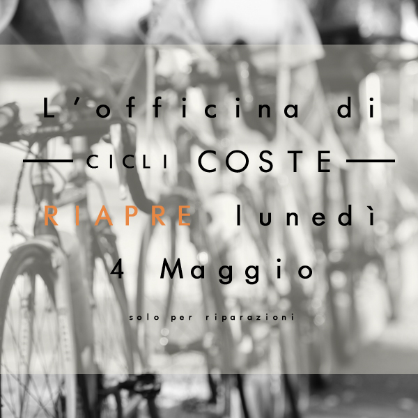 Riapertura Cicli Coste